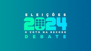 Debate com candidatos à Prefeitura de São Paulo DebateNaRECORD [upl. by Meggi806]