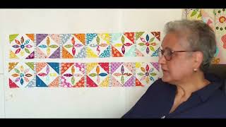 Mystery Quilt 2022 quotClementinequot  Irene Blanck  Part 2 [upl. by Kling291]