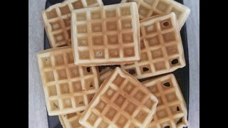 Σπιτικές Βάφλες σε τοστιέρα βαφλιέρα  Homemade waffles Αγάπα Με Αν Dolmas [upl. by Chickie]