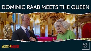 Dominic Raab Meets The Queen  Spitting Image on BritBox [upl. by Eveivaneg]