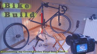 Bike Build  Customizing the Creme Cycles Vinyl Solo Black [upl. by Adla]