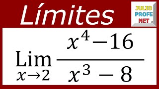 LÍMITES ALGEBRAICOS  Ejercicio 10 [upl. by Kcerred801]