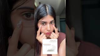 Testing Micro Needle on Undereye Wrinkles shorts skincare microneedling [upl. by Anahcra]