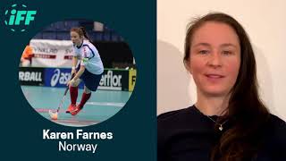 Karen Farnes NOR  IFF Athletes Commission Nominee [upl. by Nasus]