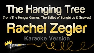 Rachel Zegler  The Hanging Tree The Hunger Games Karaoke Version [upl. by Tasia409]