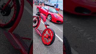 Awesome Custom Bike Build 🔥 Bicycle Conversion Insane Motorized EBike Made in the USA [upl. by Saitam628]