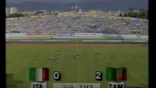 Zambia Vs Italy 1988 [upl. by Salangi]