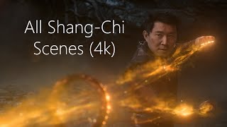 All ShangChi Scenes 4K ULTRA HD [upl. by Odlonyer]