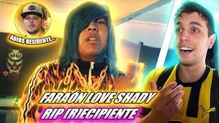 REACCIÓN Faraón Love Shady  Rip Recipiente Video Oficial  FARAÓN LO HA VUELTO A HACER 😂 [upl. by Haronid700]