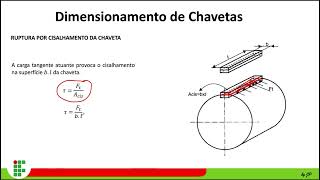 Aula de Dimensionamento de Chavetas [upl. by Colwell]