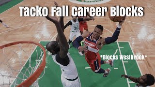 Tacko Fall Career Blocks Compilation [upl. by Pearlstein836]