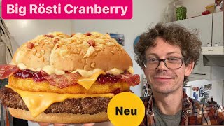 McDonalds Big Rösti Cranberry im Test [upl. by Meagan]