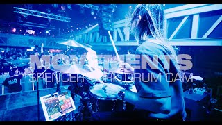 MOVEMENTS  4K  SPENCER YORK DRUM CAM  FULL SET  THE GARAGE GLASGOW  261123 [upl. by Esital469]