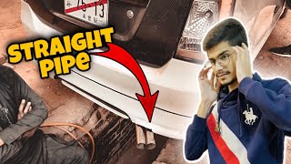 TOO LOUD🔥 Wagon R Straight Pipe🥵 vlog 25 [upl. by Ardnasirk970]