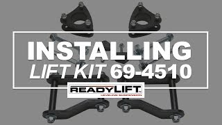 Installing ReadyLift kit 694510 Nissan Frontier Lift Kit [upl. by Toomin]