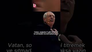 Genco Erkalın sesinden quotSiz vatanseverseniz ben vatan hainiyimquot shorts [upl. by Egnalos]