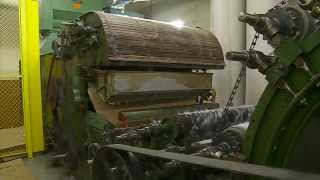 Bemidji Woolen Mills Carding Machine [upl. by Brower372]