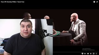 TYSON FURY VS DEONTAY WILDER FACEOFF REACTION🥊🥉👑SPONSORED [upl. by Korenblat15]