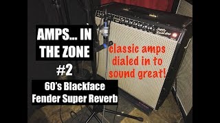 AMPS IN THE ZONE 2 Blackface Fender Super Reverb [upl. by Keverne]