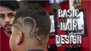 How To Do A Freestyle Hair Design  Step By Step Hair design  principethiagoMusic [upl. by Haugen918]