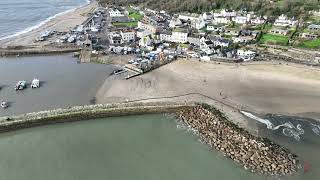 Lyme Regis  Drone  4K [upl. by Irual925]