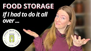 5 Things Id Do Differently if I Were New to Food Storage 🫙 [upl. by Meeharb]