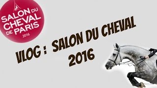 Vlog  Salon du cheval 2016 ♞ [upl. by Yrellih76]