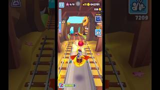 Subway surfers 1 minute gameplay youtubeshorts shorts feedshorts gaming gadiwaligame [upl. by Debbie]