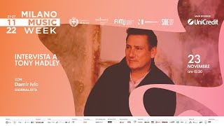 Intervista a Tony Hadley  Milano Music Week 2022 [upl. by Bevash]