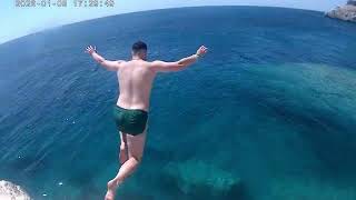 Lads Holiday in Zante  Cliff Jumping Private Boat Day and more [upl. by Goff114]