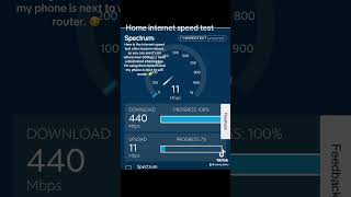 Spectrum Ultra internet plan tested speedtest router modem reboot spectrum ultra [upl. by Nadaha]