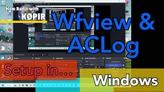 Wfview Icom Interface and ACLog Solution [upl. by Wende]