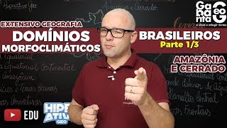 Geografia do Brasil  Domínios Morfoclimáticos Brasileiros 0103  Amazônia e Cerrrado [upl. by Dorree972]