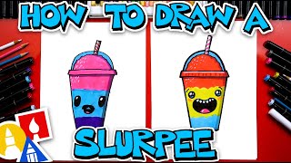 How To Draw A Slurpee From 711 [upl. by Haseefan]