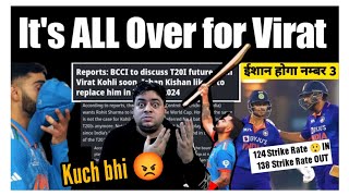 Virat खुद पीछे हट जायेगा  BCCI Looking for Ishan kishan at Number 3 in T20i [upl. by Artimed]