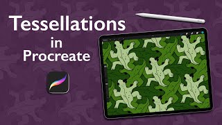 CLASS INTRO Learn to Make Tessellations in Procreate [upl. by Ayerim184]