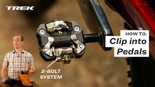 How To Clip Into Your Pedals 2Bolt [upl. by Nodab72]