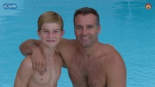 Father and son take on aQuellé Midmar Mile 2016 [upl. by Vally]