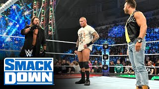 Orton Styles and Knight will battle to determine Reigns’ No 1 Contender SmackDown Dec 22 202 [upl. by Oremodlab870]