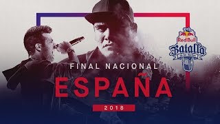 Final Nacional España 2018  Red Bull Batalla De Los Gallos [upl. by Sherry878]