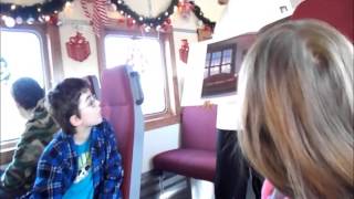 Polar Express Train Ride  NC Museum of Transportation 2014 [upl. by Ahmad573]