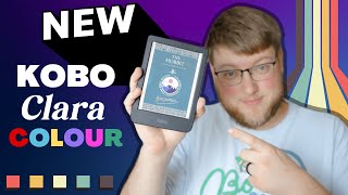 Kobo Clara COLOUR Unboxing and First Impressions  First Impression Impressed [upl. by Larimore]