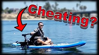 DIY Electric Paddle Board  Electric Kayak  Inexpensive and Easy [upl. by Boys]