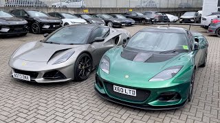 Lotus Emira V6 vs Lotus Evora GT430  Back to Back [upl. by Leticia950]