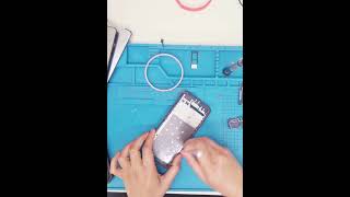 Samsung A12 screen replacement easy [upl. by Ellehsram]