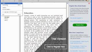 Ultra eBook Reader demonstration [upl. by Mcgill]