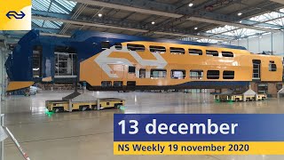 NIEUWE DIENSTREGELING  Exclusieve beelden nieuwe Intercity  Winnaar NS publieksprijs  NS Weekly [upl. by Siroved]