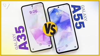 Samsung Galaxy A55 vs A35 Yaa Fiican [upl. by Akcira]