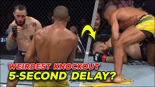 A Doctor Explained Edson Barboza’s Rare ‘5 Second Knockout’ at UFC 262 [upl. by Aivart978]