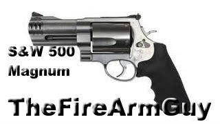 SampW 500 Magnum  Shooting amp Review  TheFireArmGuy [upl. by Carley915]